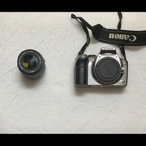 Canon EOS 300d + Canon EF-S 18-55mm Zoom Lens